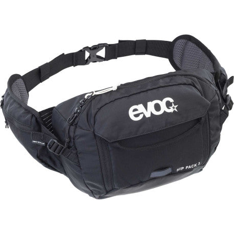 Midjeväska EVOC HIP PACK 3 L + Vattenficka 1,5 L Svart