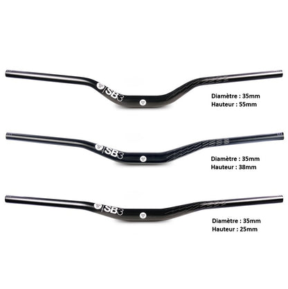 Τιμόνι SB3 KROMA Rise 38mm 780mm Μαύρο/Μπλε