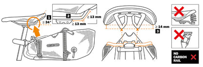 Sedlová brašna ORTLIEB SEAT PACK QR 7.5 L béžová