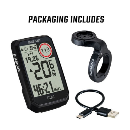 GPS SIGMA ROX 4.0 ENDURANCE Črna