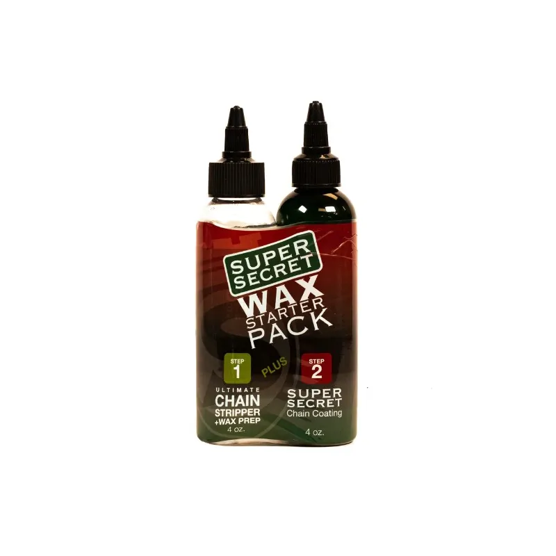 Pack Förberedelse och Smörjning Kedjor SILCA CHAIN STRIPPER och SUPER SECRET 2x120ml