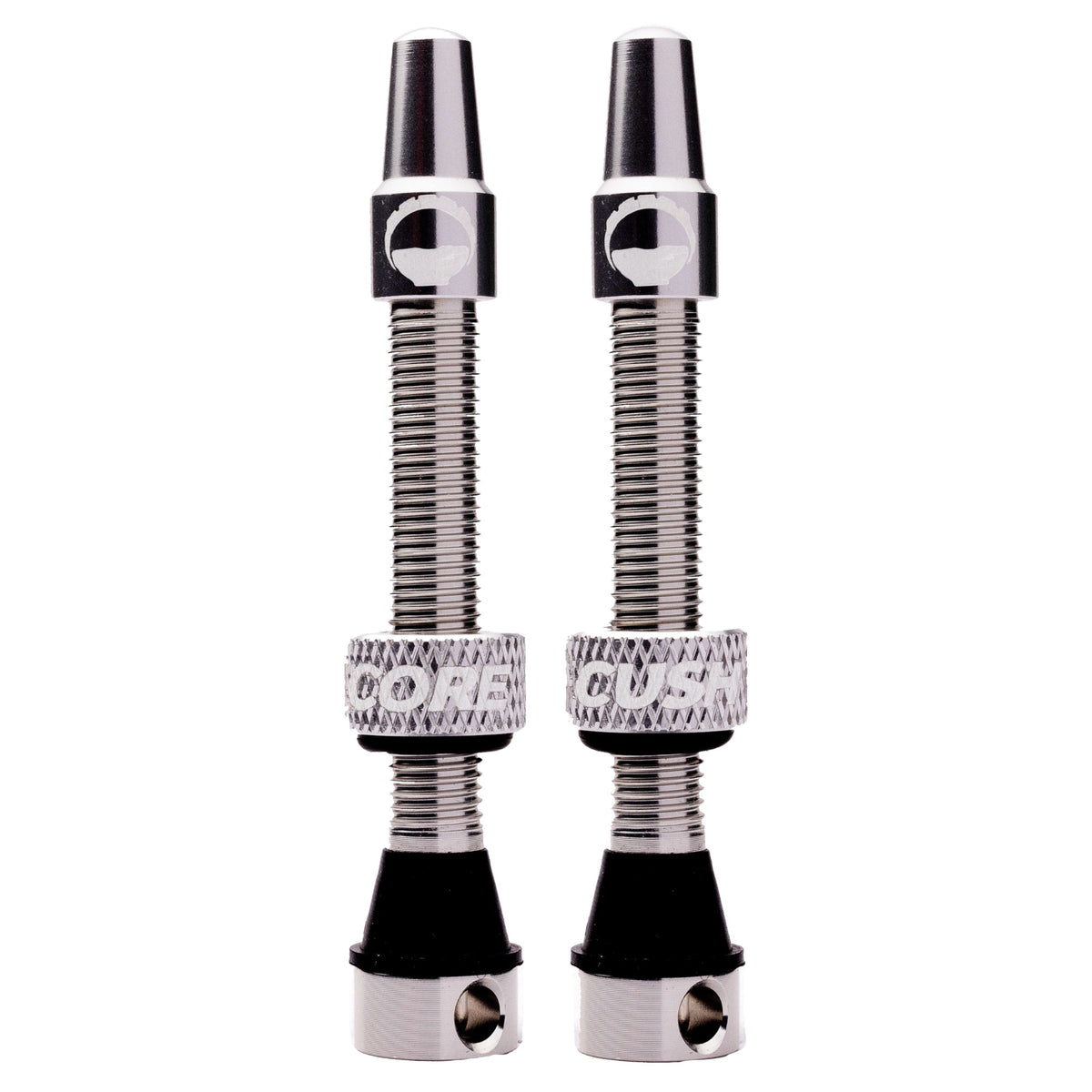 Sæt af Tubeless-ventiler CUSHCORE 44 mm Sølv