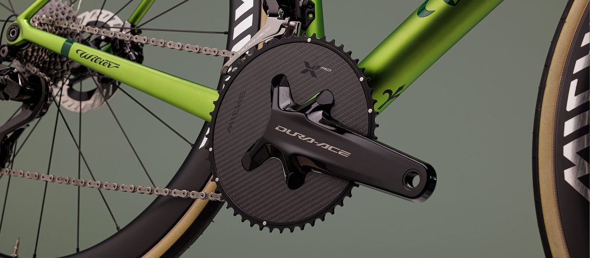 Udvendigt 12V kædeblad MICHE X2 RD R92 til Shimano R9200