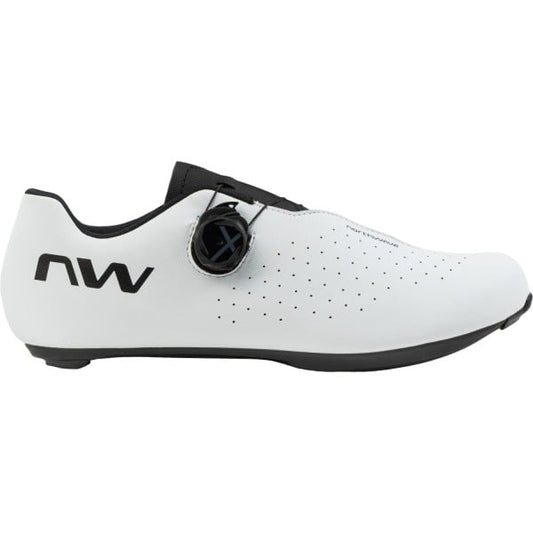 Παπούτσια ποδηλασίας δρόμου NORTHWAVE SONIC PLUS WIDE λευκά/μαύρα