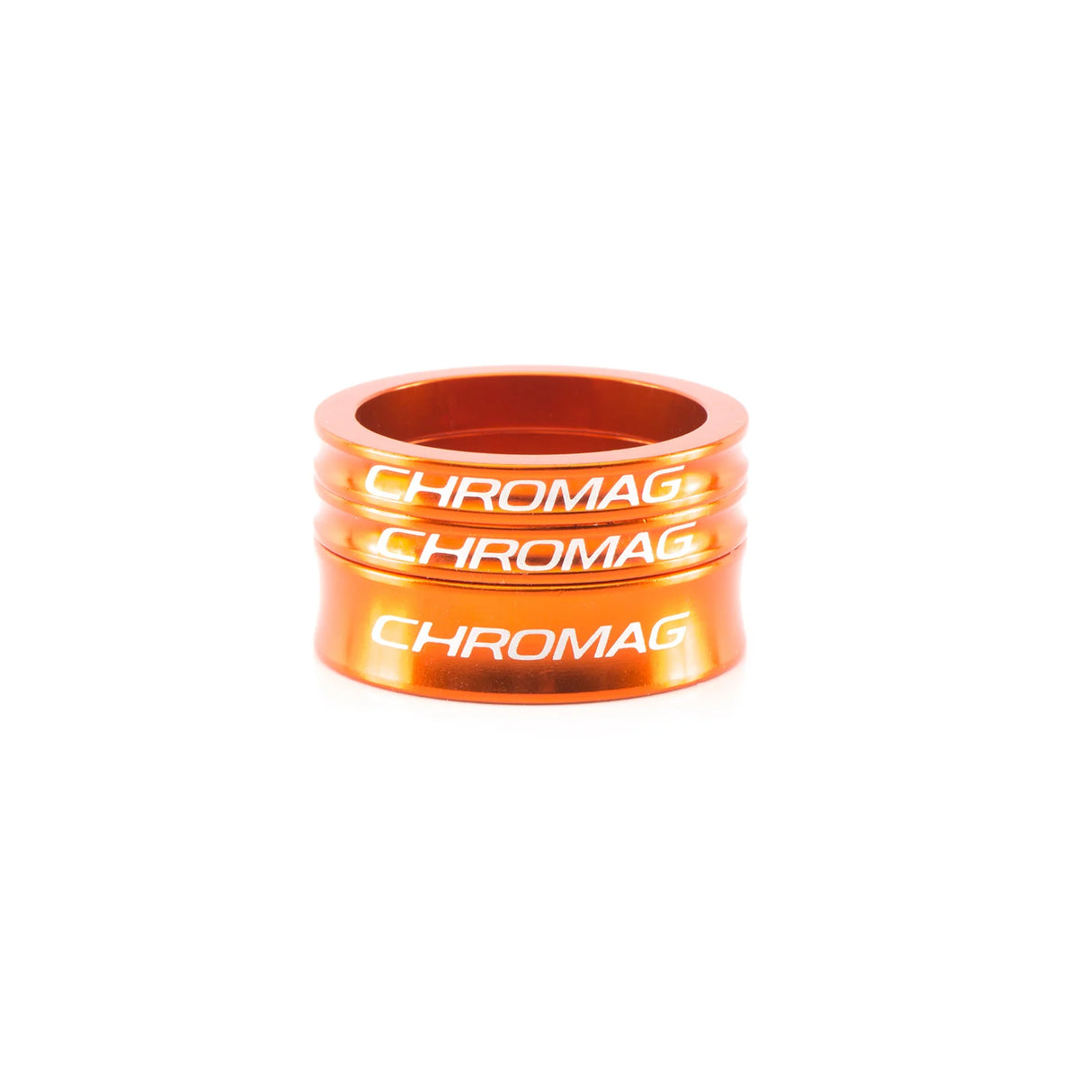 Afstandsskivesæt til Styrerør CHROMAG 1"1/8 Alu Orange