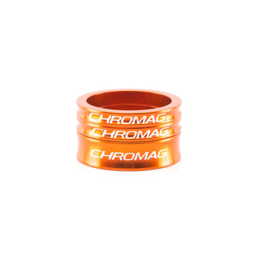Afstandsskivesæt til Styrerør CHROMAG 1"1/8 Alu Orange