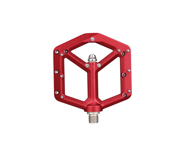 Flade Pedaler SPANK SPIKE REBOOT Rød