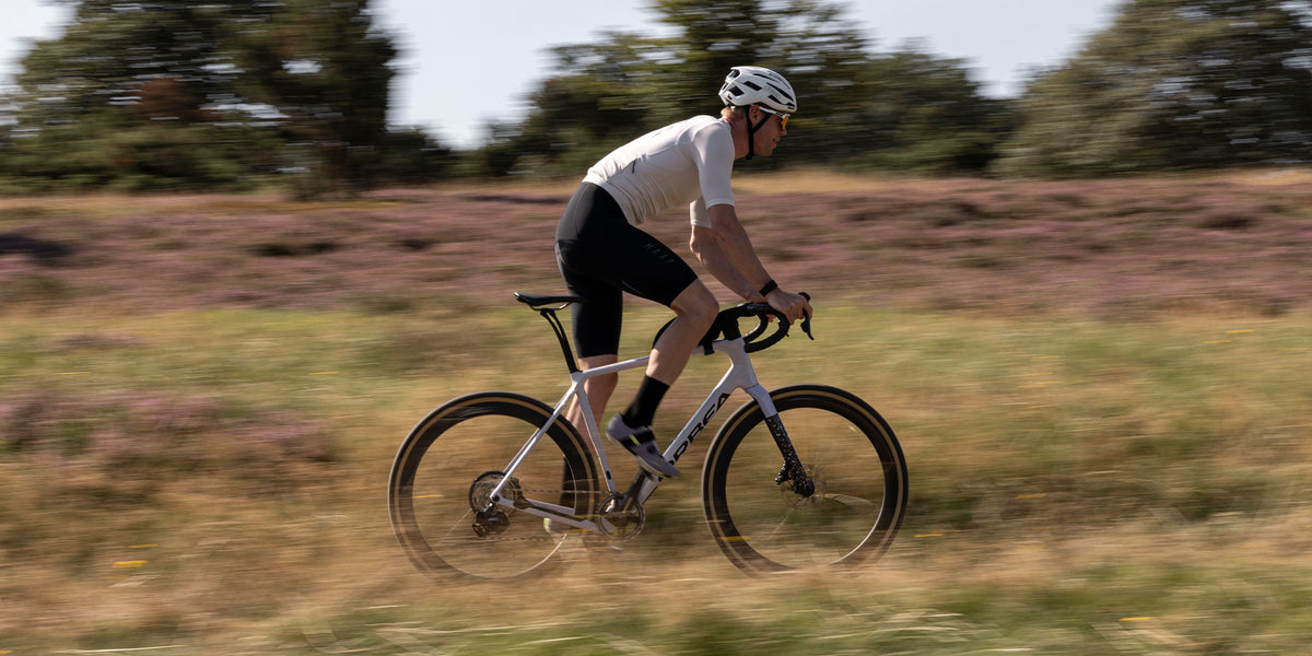 Selle ERGON SR Allroad Pro montée sur un vélo gravel
