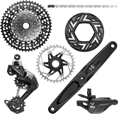SRAM EAGLE 90 T-TYPE 12V 36 hampainen VAE-ryhmä BOSCH-moottorille