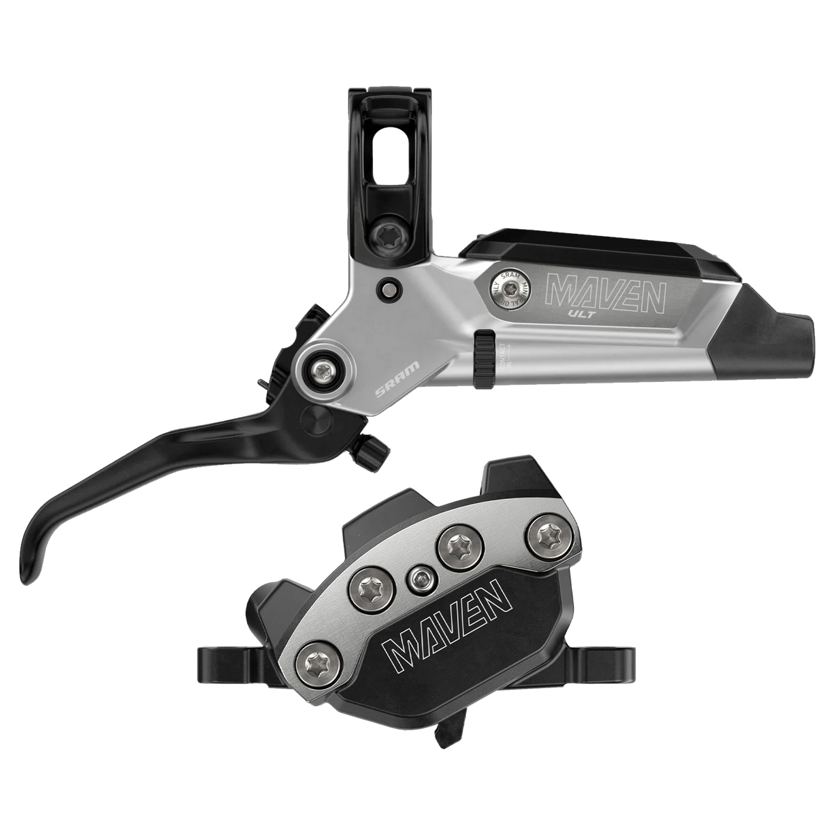 Sada brzd SRAM MAVEN ULTIMATE A1 Stříbrná