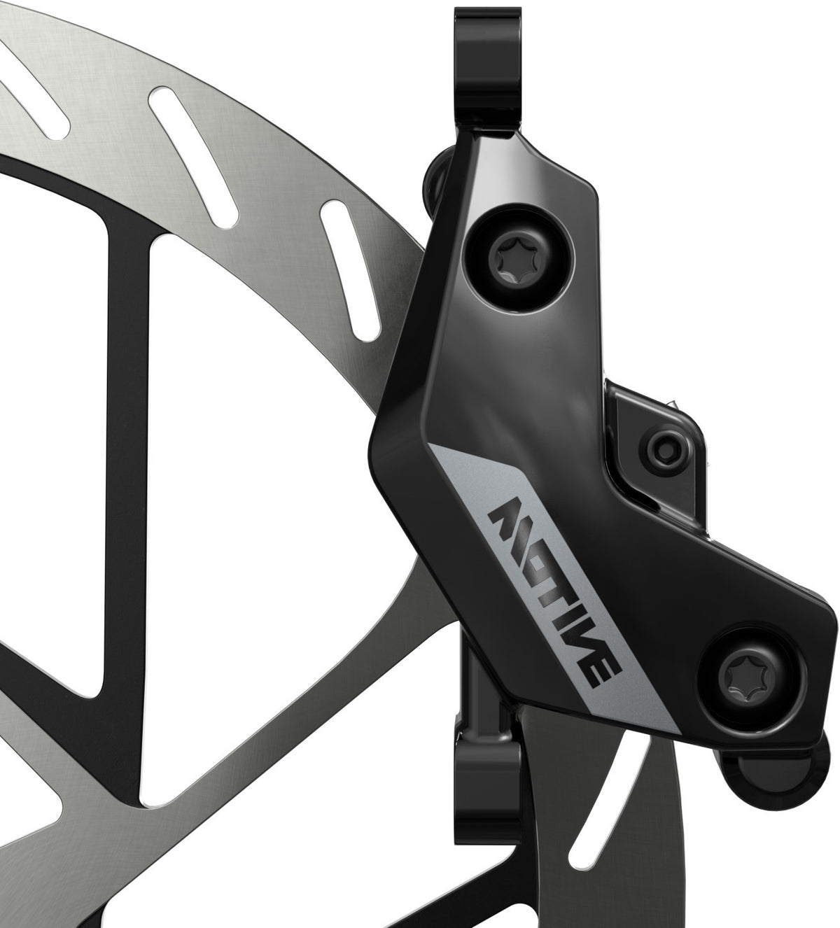 Forbrems SRAM MOTIVE SILVER Sort