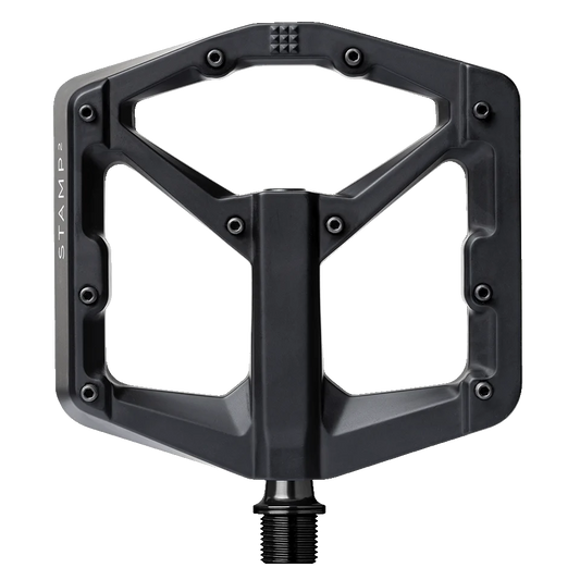 Platte Pedalen CRANKBROTHERS STAMP 2 Large Zwart