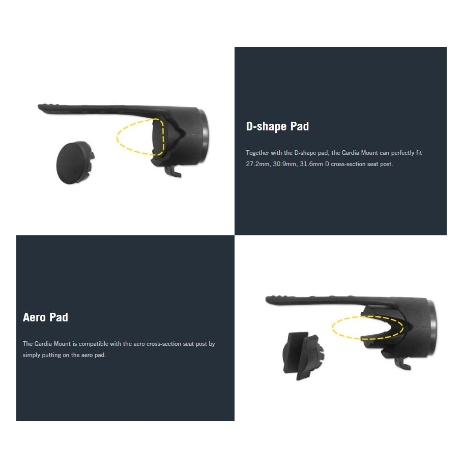 BRYTON Seatpost Mount for RADAR GARDIA R300