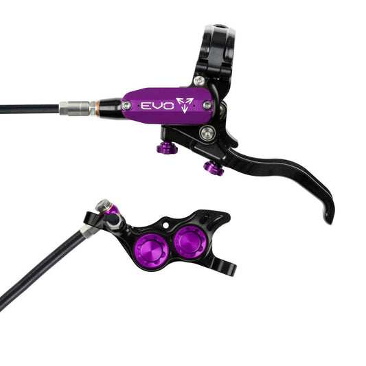 Przedni Hamulec HOPE TECH 4 EVO TR4 Czarny/Fioletowy