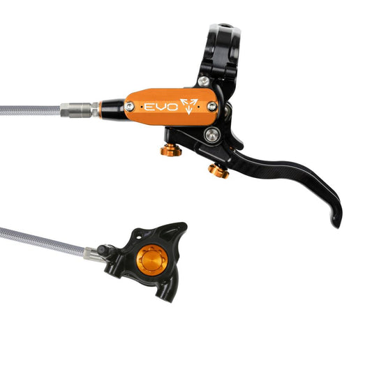 Voorrem HOPE TECH 4 EVO X2 FM Aviation Zwart/Oranje
