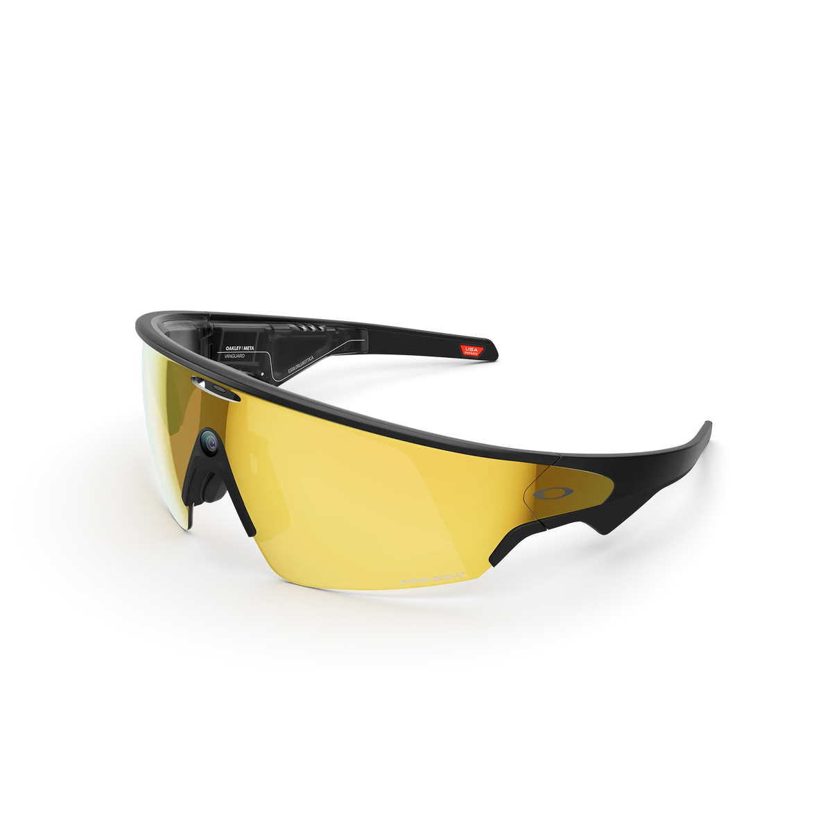 Briller OAKLEY VANGUARD META Sort Linse Prizm 24K