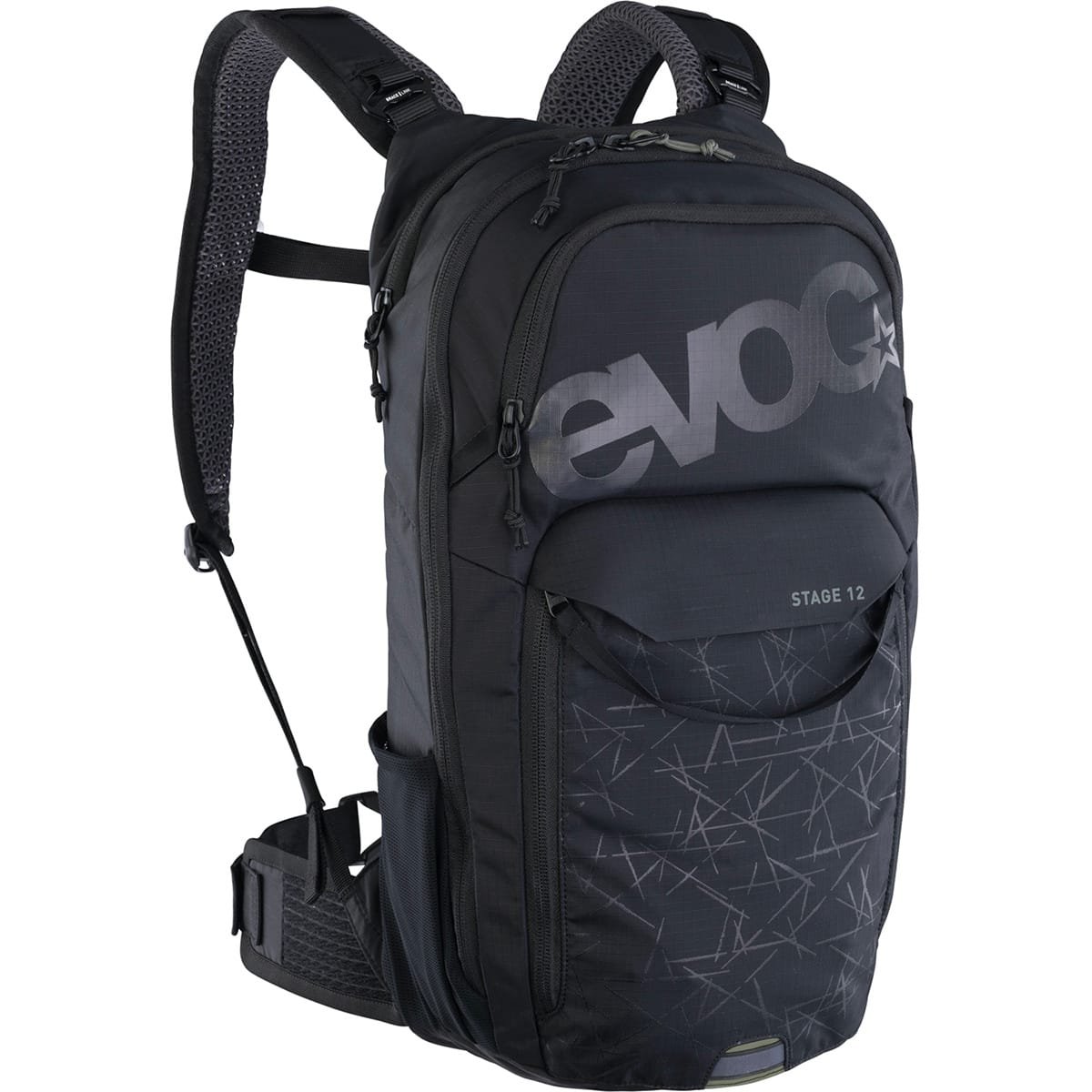 Balíček batoh EVOC STAGE 12 ČERNÝ + vodní vak EVOC 2L
