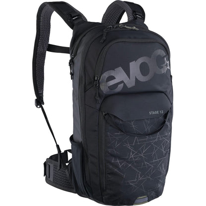 EVOC STAGE 12 BLACK Backpack Pack + EVOC 2L Hydration Bladder