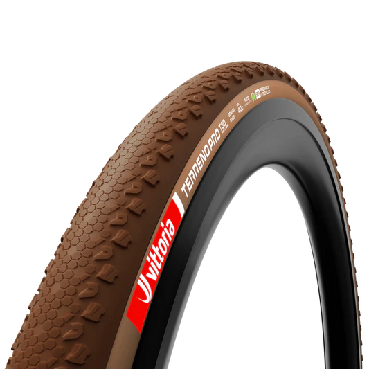Pneumatika VITTORIA TERRENO PRO T30 Fine Loose Gravel Race 700c Tubeless Ready Skládací Hnědá