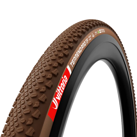 Opona VITTORIA TERRENO PRO T50 Mixed Gravel Race 700c Tubeless Ready Składana Brązowa