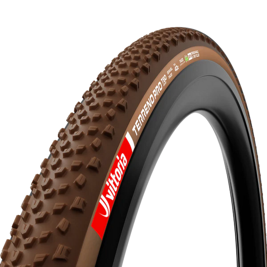 Plášť VITTORIA TERRENO PRO T60 Mixed Gravel Race 700x40c Tubeless Ready Souple Marron