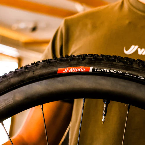 Dæk VITTORIA TERRENO T90 MUD 700x33c CX Endurance Tubeless Ready Sort