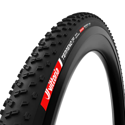 Plášť VITTORIA TERRENO T90 MUD Gravel Endurance 700x45c Tubeless Ready Skládací Černý