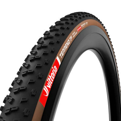 Pneumatika VITTORIA TERRENO T90 MUD Gravel Endurance 700x40c Tubeless Ready Souple Hnědá