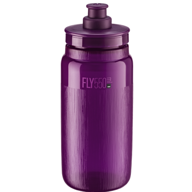 ELITE FLY TEX Water Bottle (550ml) Transparent Purple