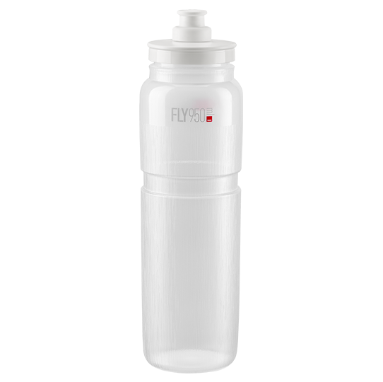 Flaska ELITE FLY TEX Transparent/Grå logotyp