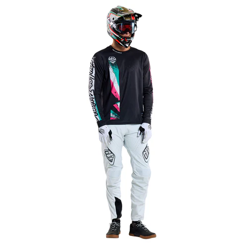 Trøje TROY LEE DESIGNS SPRINT FULL PULL Lange Ærmer Sort