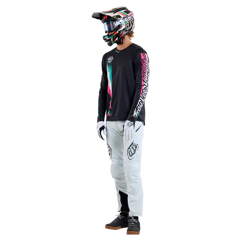 Trøje TROY LEE DESIGNS SPRINT FULL PULL Lange Ærmer Sort