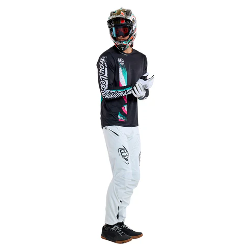 Trøje TROY LEE DESIGNS SPRINT FULL PULL Lange Ærmer Sort