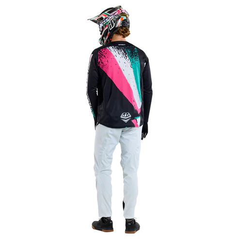 Trøje TROY LEE DESIGNS SPRINT FULL PULL Lange Ærmer Sort