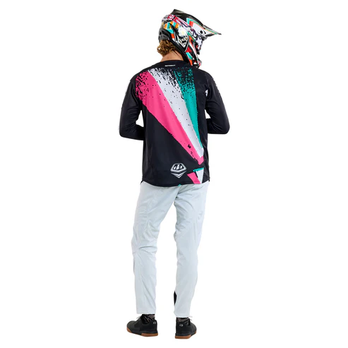 Trøje TROY LEE DESIGNS SPRINT FULL PULL Lange Ærmer Sort