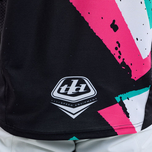 Trøje TROY LEE DESIGNS SPRINT FULL PULL Lange Ærmer Sort