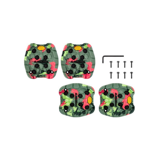 Look Trail Grip Flat Pedal Cover Camo (x4)