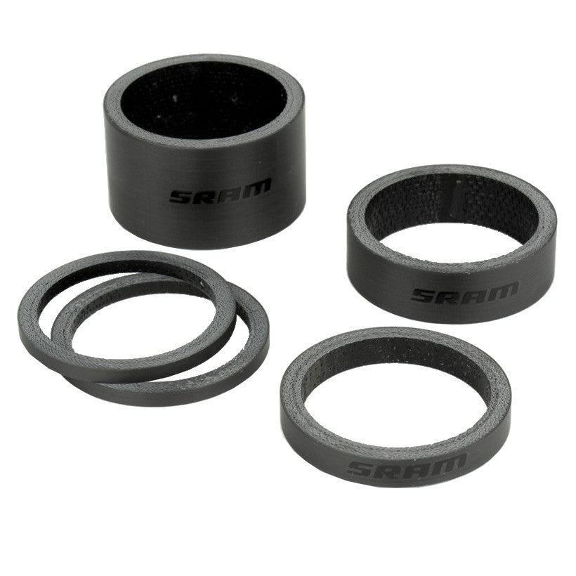 SRAM Carbon Black Headset Spacers