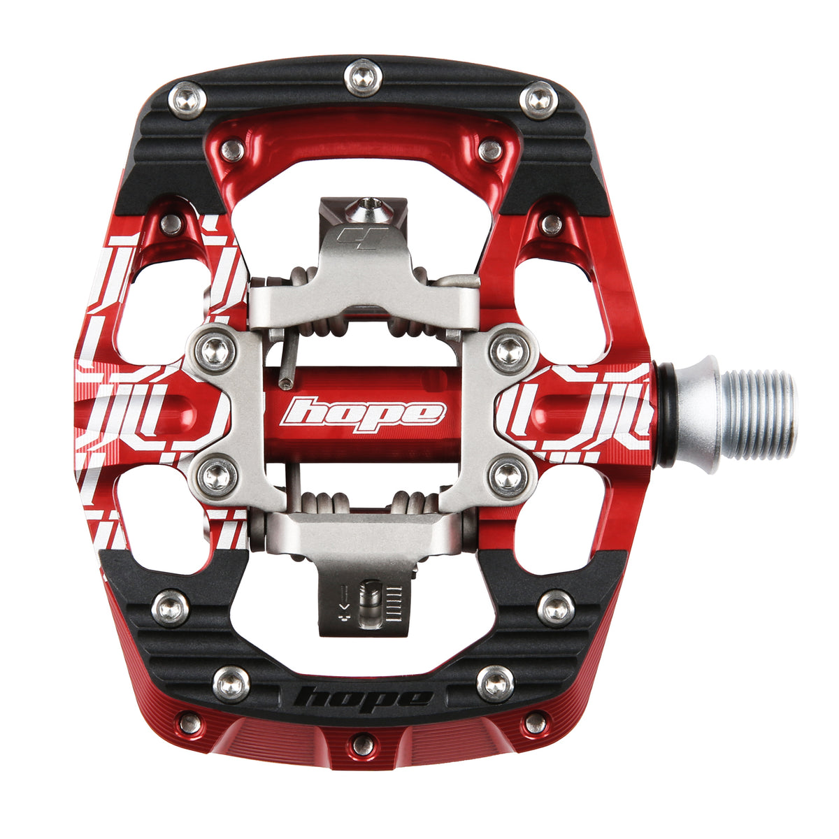 HOPE UNION GRAVITY Pedals Red