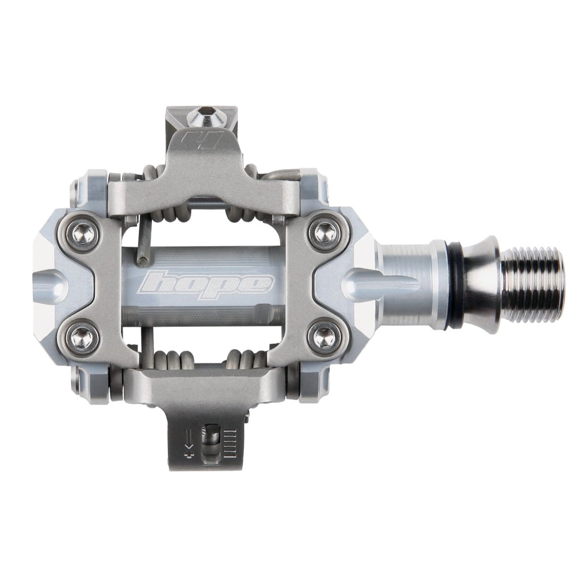 HOPE UNION RACE Pedals Silver