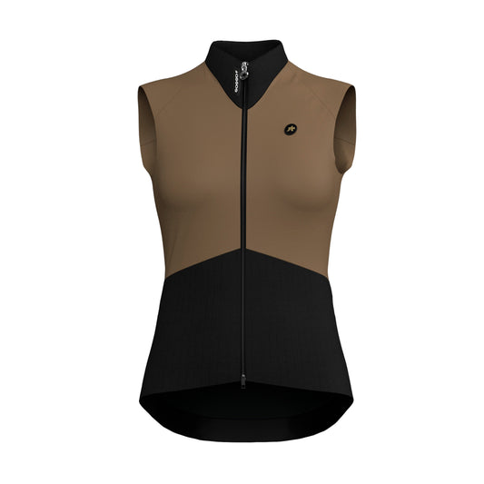 ASSOS UMA GTV SPRING FALL S11 Sleeveless Jacket Women's Terra Sand