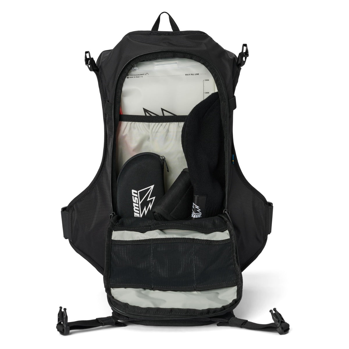 USWE MTB HYDRO 12 L Hydration Pack Black