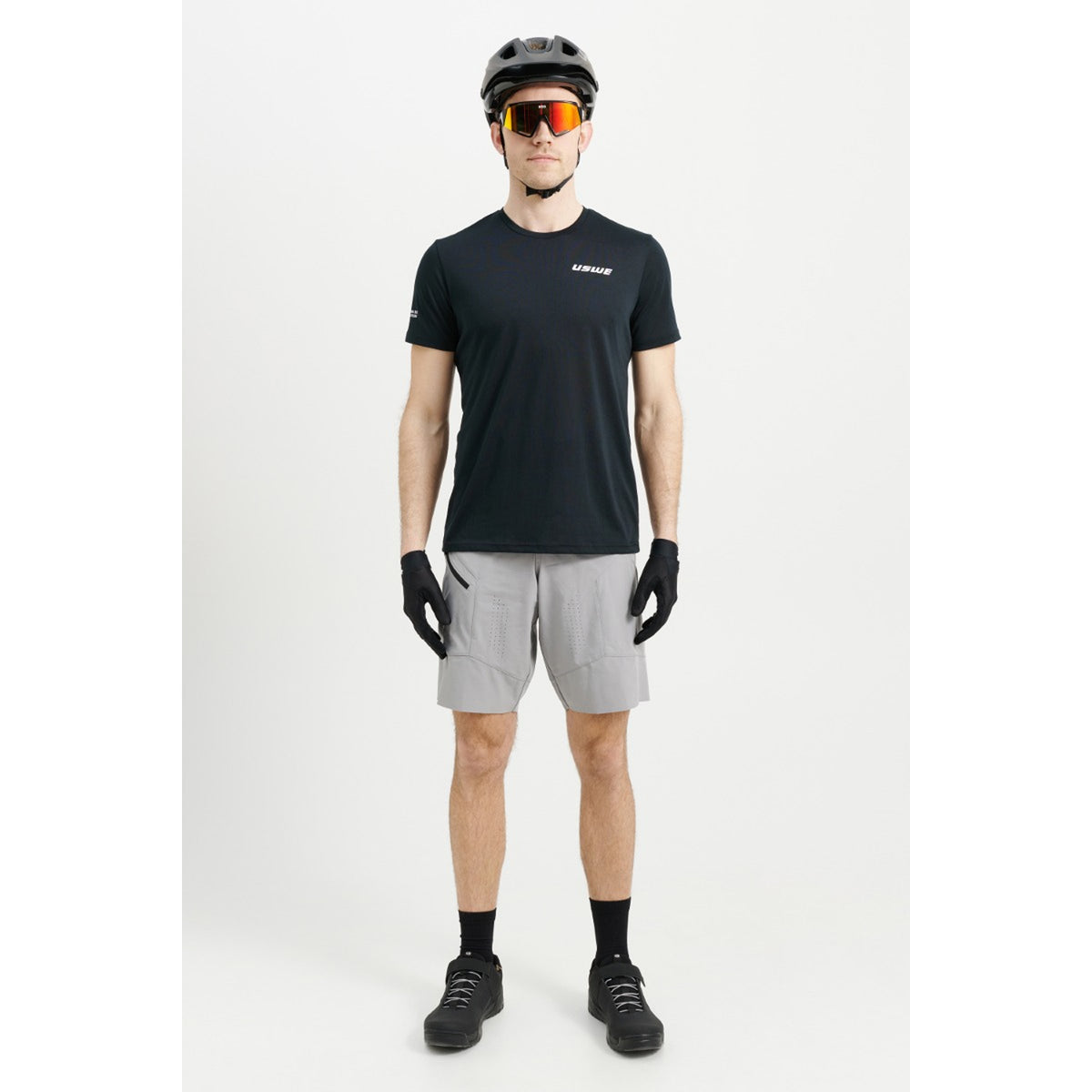 USWE HYBRID MTB Shortsit Harmaa