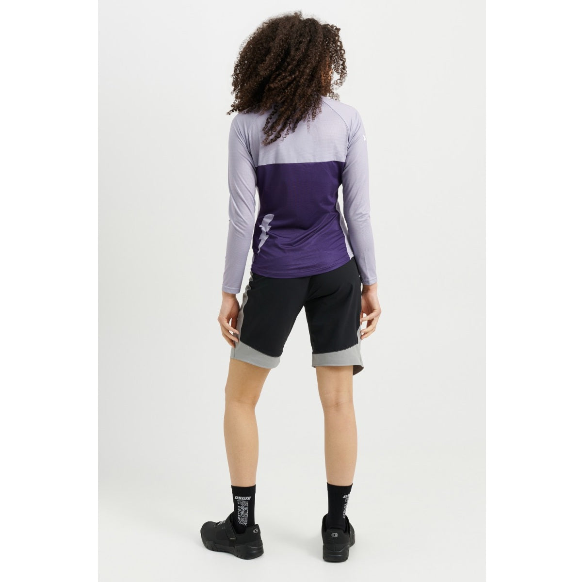 Shirt USWE BERG MTB Lange Mouwen Dames Lavendel