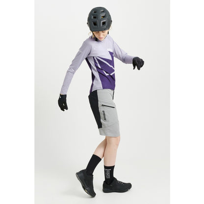 USWE BERG MTB Long Sleeve Women's Jersey Lavender
