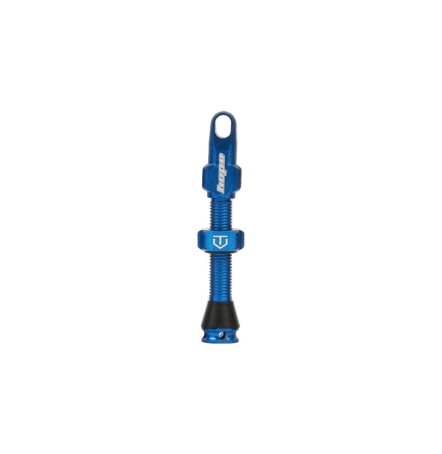 HOPE 40mm Tubeless Valve with valve core remover Blue