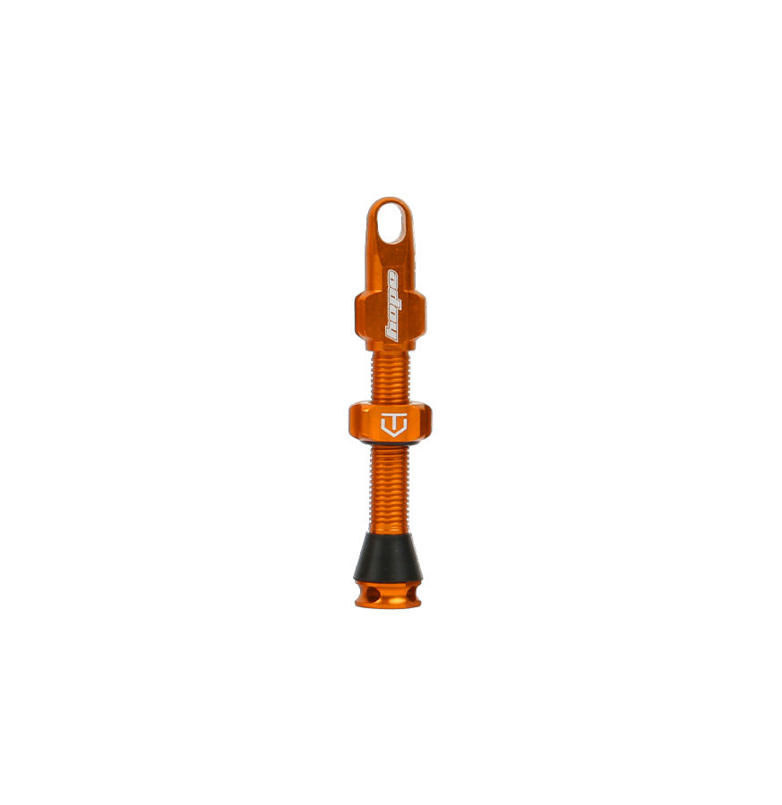 HOPE 40mm Tubeless Valve with core remover Orange