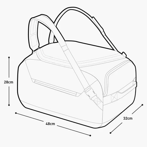 Rejsetaske EVOC DUFFLE 40 L Sort