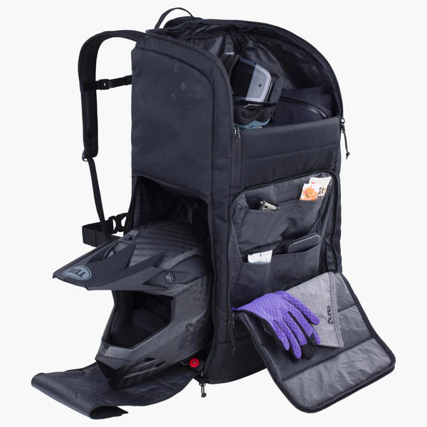 EVOC 90 L Black Travel Backpack