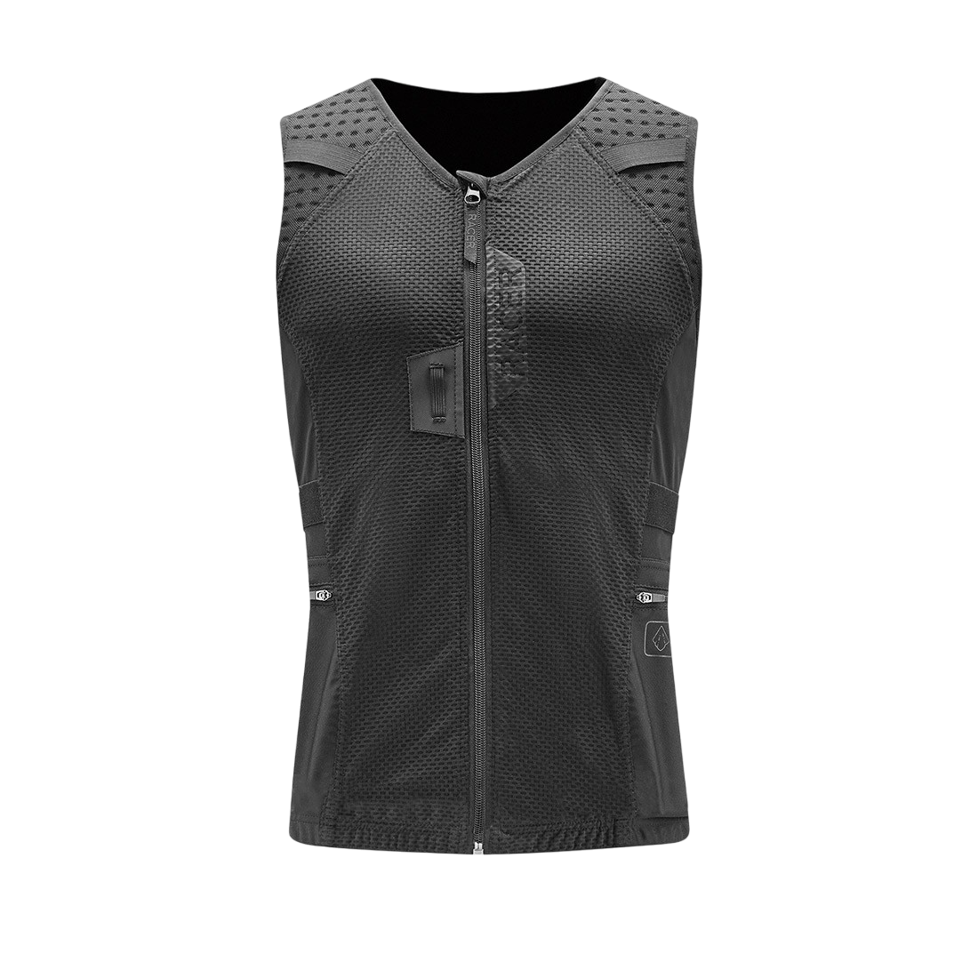 Ærmeløs beskyttelsesvest RACER WILD Sort